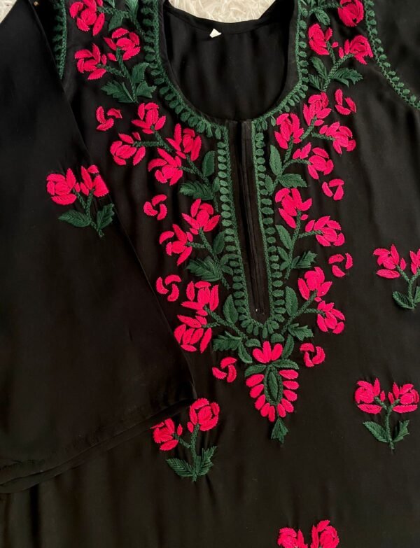 Gulabi Hand Embroidered Kurta