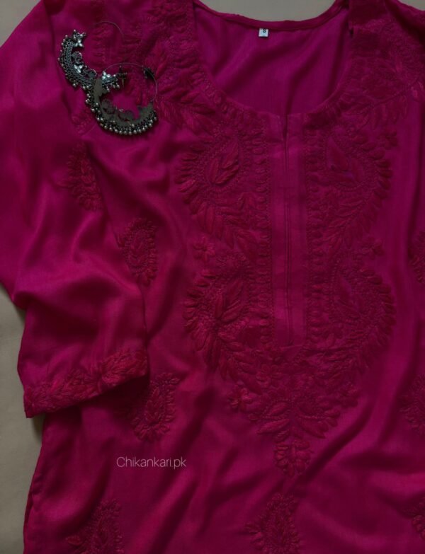 Gulaabi Hand Embroidered Kurta