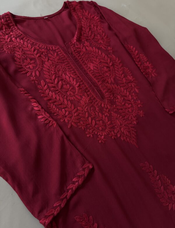 Saanjh Hand Embroidered Chikankari Kurta