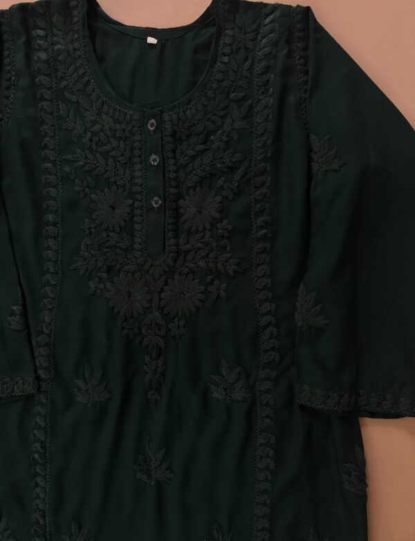 Sitara Hand Embroidered Chikankari Kurta And shalwar